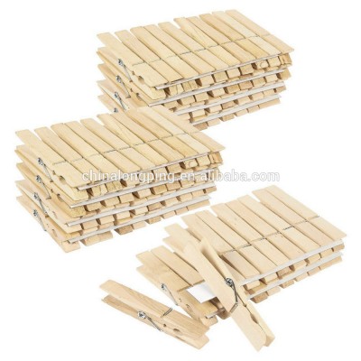 24pcs cheap china supplier wooden clothes pegs