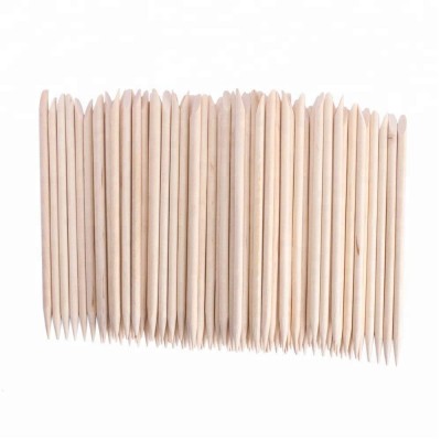 High grade disposable nail care cuticle stick wooden manicure stick